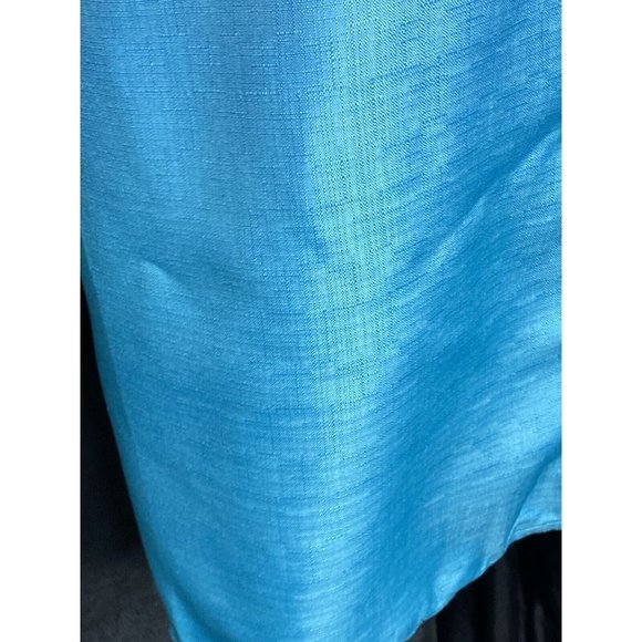 Miss Look Ombre’ Blue Dress  Knee Length Short Sleeve Large‎ - Picture 11 of 12